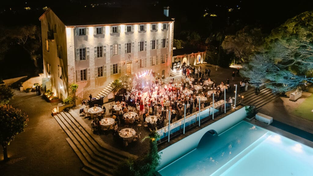 after party at la bastide du roy