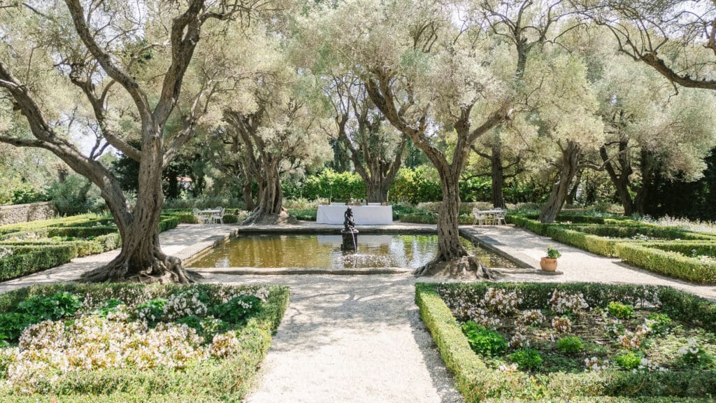 evening reception wedding bastide roy
