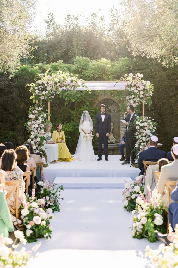 black tie wedding south of france