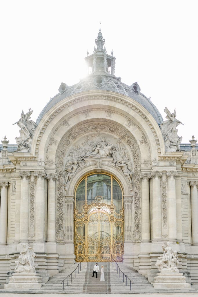 paris engagement session