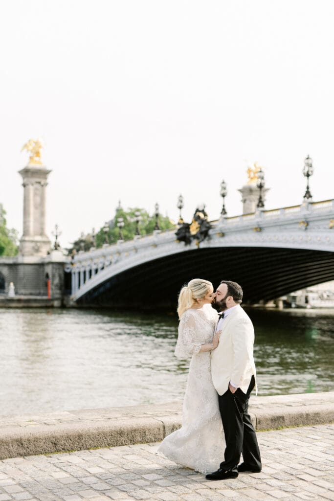 pont alexandre III wedding photographer