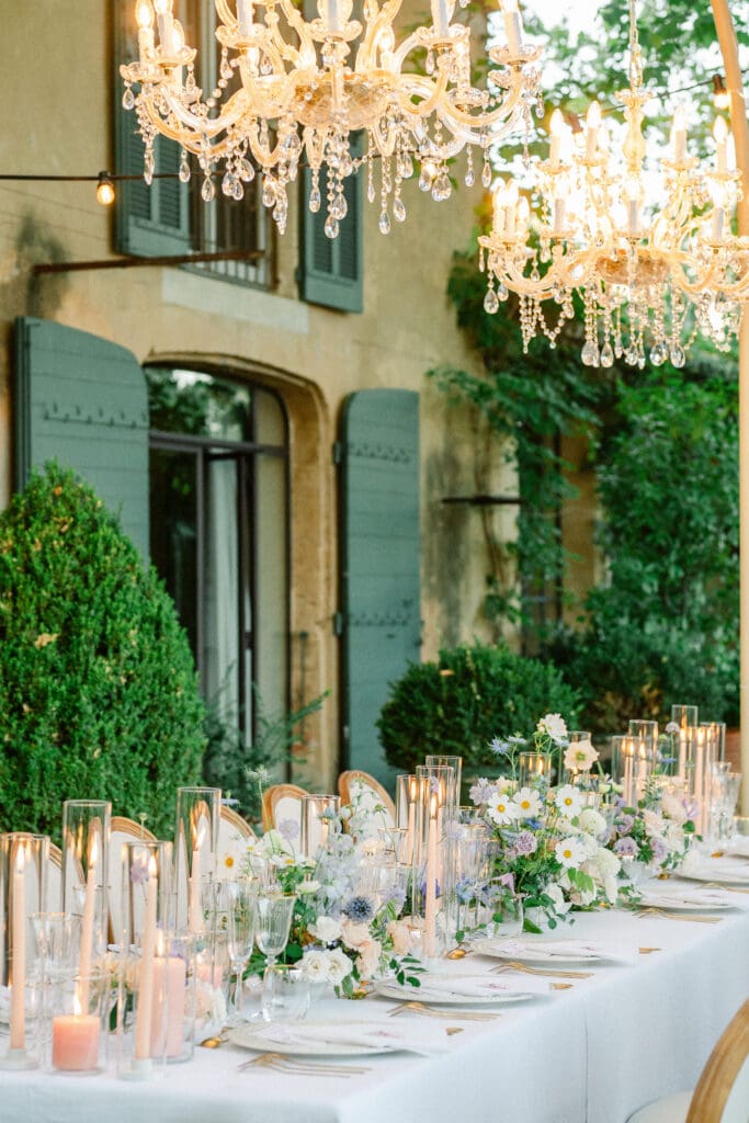 intimate wedding in Provence on style me pretty