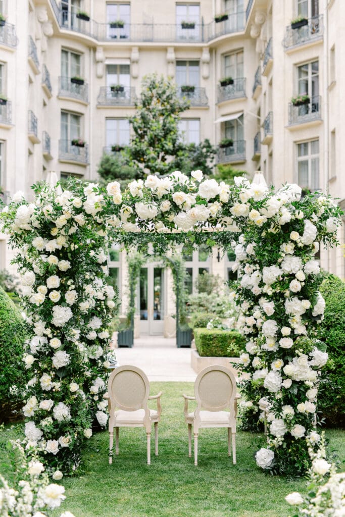 Jewish ceremony Paris wedding