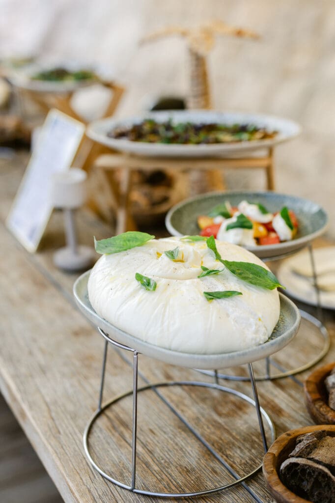 Terrace dinner at Boccamar Nice overlooking the Mediterranean for Mont Leuze wedding weekend — Marion Pinel